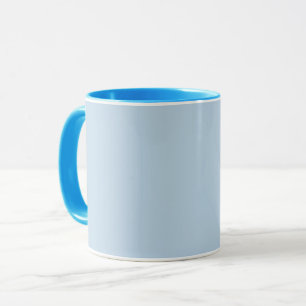 Beau blauw (vaste kleur) mok