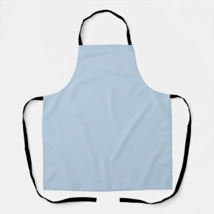 Beau blauw (vaste kleur) schort