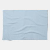 Beau blauw (vaste kleur) theedoek (Horizontaal)