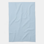 Beau blauw (vaste kleur) theedoek (Verticaal)