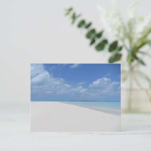 Beau Exumas Bahamas Briefkaart (Staand voorkant)