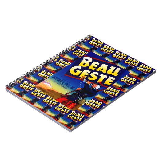 Beau Geste Label multiprint Notitieboek (Linkerzijde)