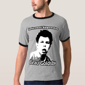 Beau Goldsby Ringer T-Shirt - V3/w Terug #1