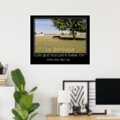 Beau jour dans le parc poster (Thuiskantoor)