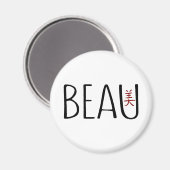 Beau Magneet (Voorkant / Achterkant)