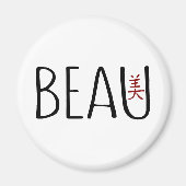 Beau Magneet (Voorkant)