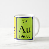 Beau periodieke lijstnaam mok (Voorkant rechts)