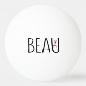 Beau Pingpongbal (Voorkant)