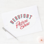 Beau Show Auto Show Ovale Sticker (Envelop)