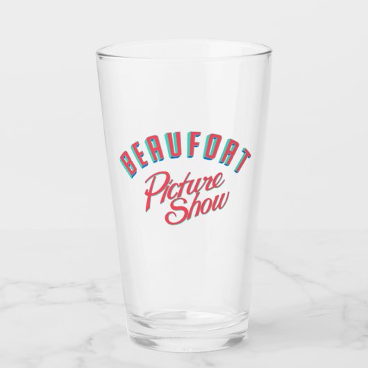 Beau Show Pint Glass Glas (Voorkant)
