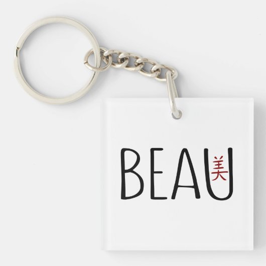 Beau Sleutelhanger (voorkant)