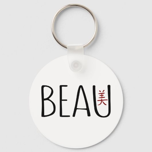 Beau Sleutelhanger (Voorkant)