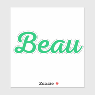 Beau Sticker