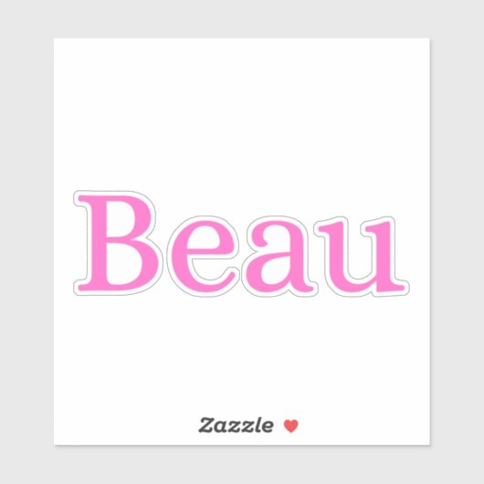 Beau Sticker (Vel)