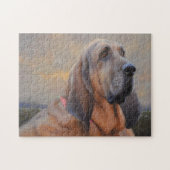 Beau the Blood Hound Puzzle Legpuzzel (Horizontaal)