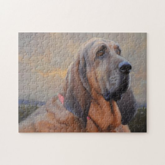 Beau the Blood Hound Puzzle Legpuzzel (Horizontaal)