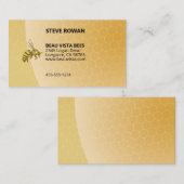 Beau Vista Bee Logo Professional Visitekaartje (Voorkant / Achterkant)