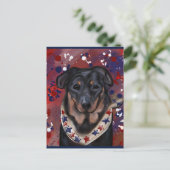 Beauceron Briefkaart (Staand voorkant)