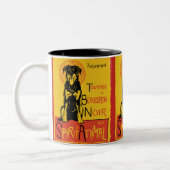 Beauceron Cute Dog Coffee Mok (Links)