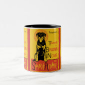 Beauceron Cute Dog Coffee Mok (Center)