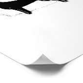 Beauceron Dog - Halloween Moon Silhouette Classic Poster (Hoek)