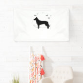 Beauceron Dog - Halloween Moon Silhouette Classic Spandoek (Insitu)