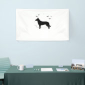 Beauceron Dog - Halloween Moon Silhouette Classic Spandoek (Beurs)
