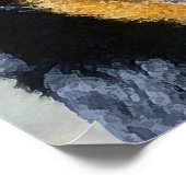 Beauceron Dog Portret Poster afdrukken (Hoek)