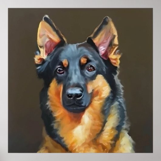 Beauceron Dog Poster (Voorkant)