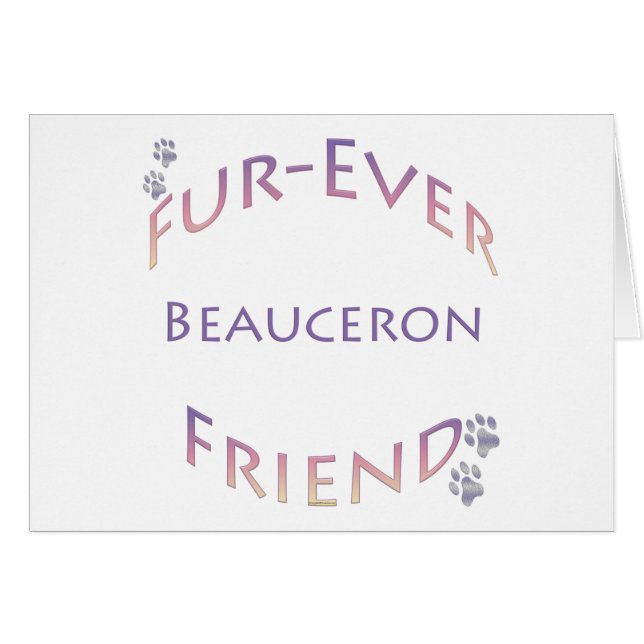 Beauceron Furever (Voorkant Horizontaal)