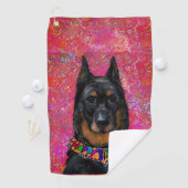 Beauceron Golfhanddoek (Insitu)