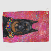 Beauceron Golfhanddoek (Horizontaal)