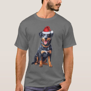 Beauceron Hondenliefhebber Grappig Kerst T-shirt