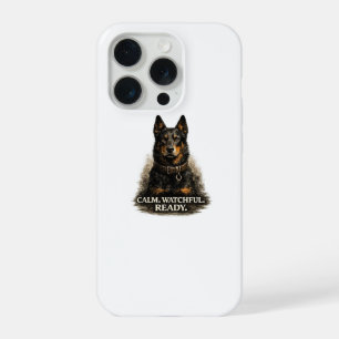 Beauceron – Kalm Waakzaam Bereid iPhone 15 Pro Case