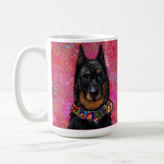 Beauceron Koffiemok (Links)