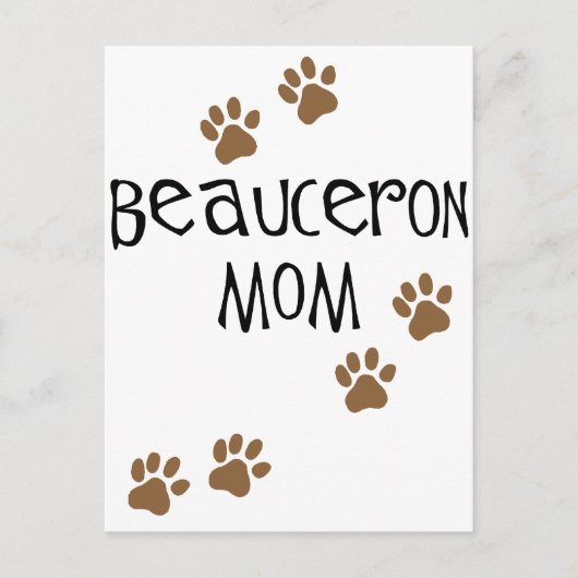 Beauceron Ma Briefkaart (Voorkant)