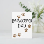 Beauceron Pa Briefkaart (Staand voorkant)