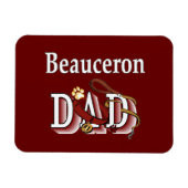 Beauceron Pa Magneet (Horizontaal)