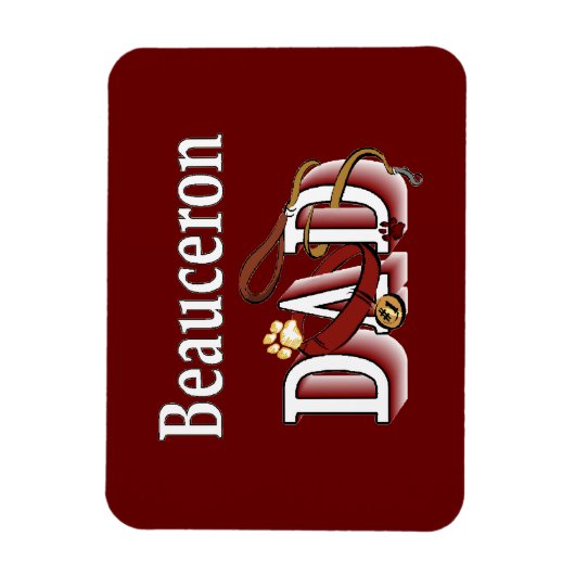 Beauceron Pa Magneet (Verticaal)