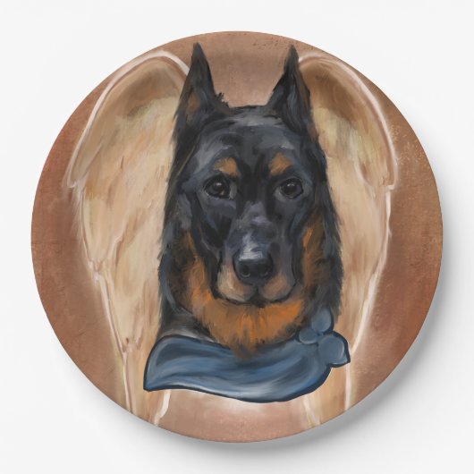 Beauceron Papieren Bordje (Voorkant)