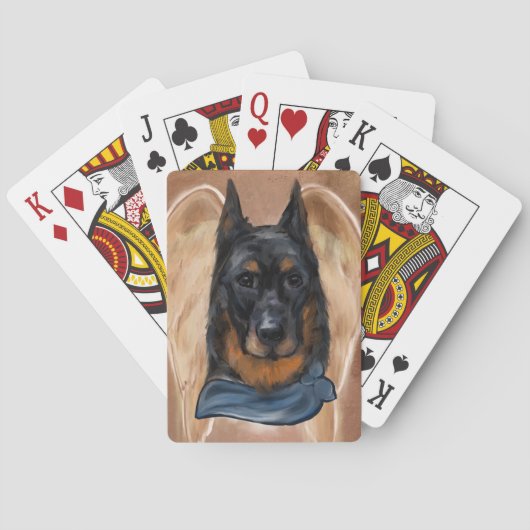 Beauceron Pokerkaarten (Achterkant)
