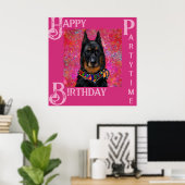 Beauceron Poster (Thuiskantoor)