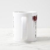 Beauceron Puppy Share a Cup Voeg een naam toe Grote Koffiekop (Achterkant)