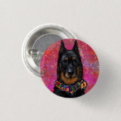 Beauceron Ronde Button 3,2 Cm (Voorkant /achterkant)