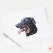 beauceron ronde sticker (Envelop)