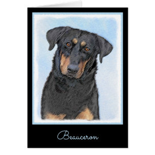 Beauceron-schildering - Kute Original Dog Art