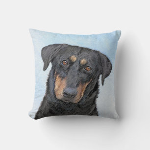 Beauceron-schildering - Kute Original Dog Art Kussen