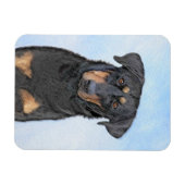 Beauceron-schildering - Kute Original Dog Art Magneet (Horizontaal)