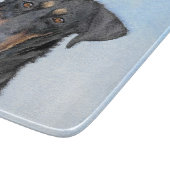 Beauceron-schildering - Kute Original Dog Art Snijplank (Hoek)