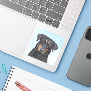 Beauceron-schildering - Kute Original Dog Art Sticker